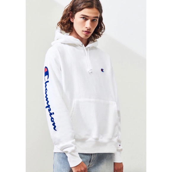 Champion Other - Champion Reverse Weave Flock Script Hoodie
